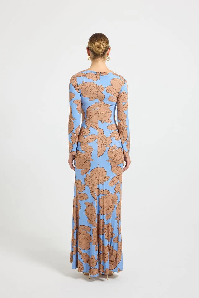 Pasduchas Hyacinth Maxi Dress - Tan Ocean - Image 6