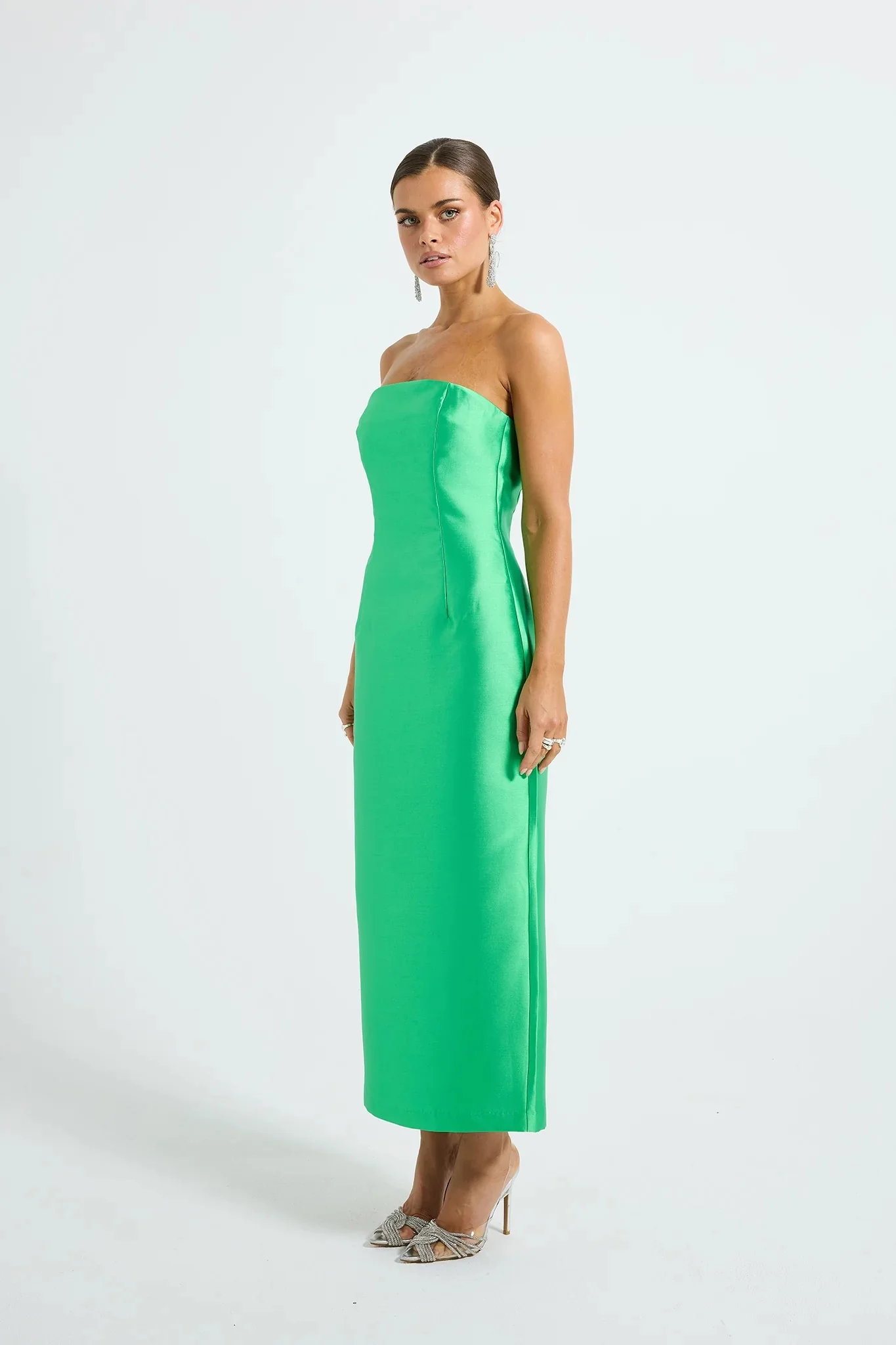 Pasduchas Pippa Fitted Midi Dress - Clover - Image 2
