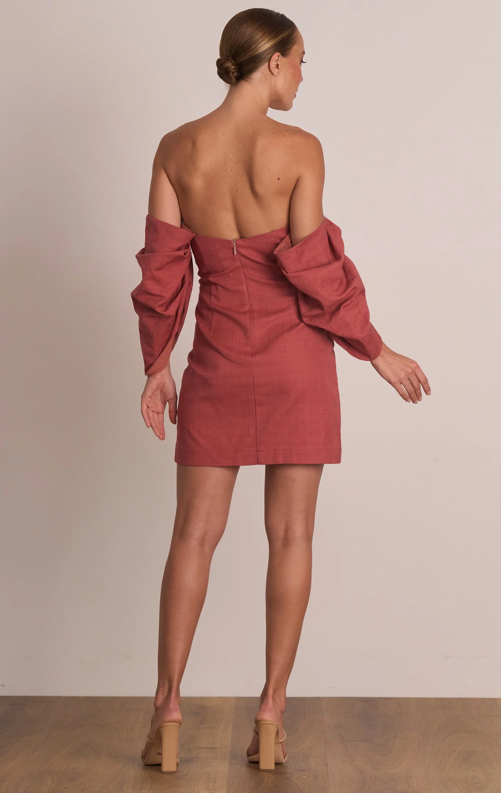 Pasduchas Platinum Party Dress - Rosewood - Image 5