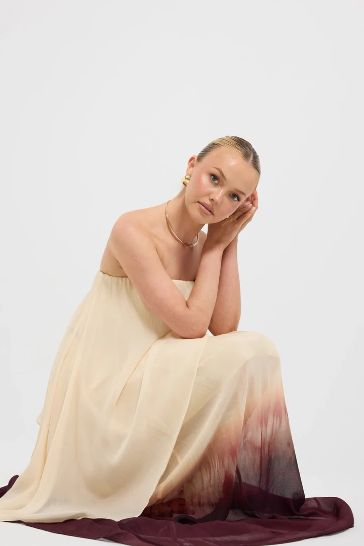 Pasduchas Sterling Tiered Maxi Dress - Ombre - Image 4