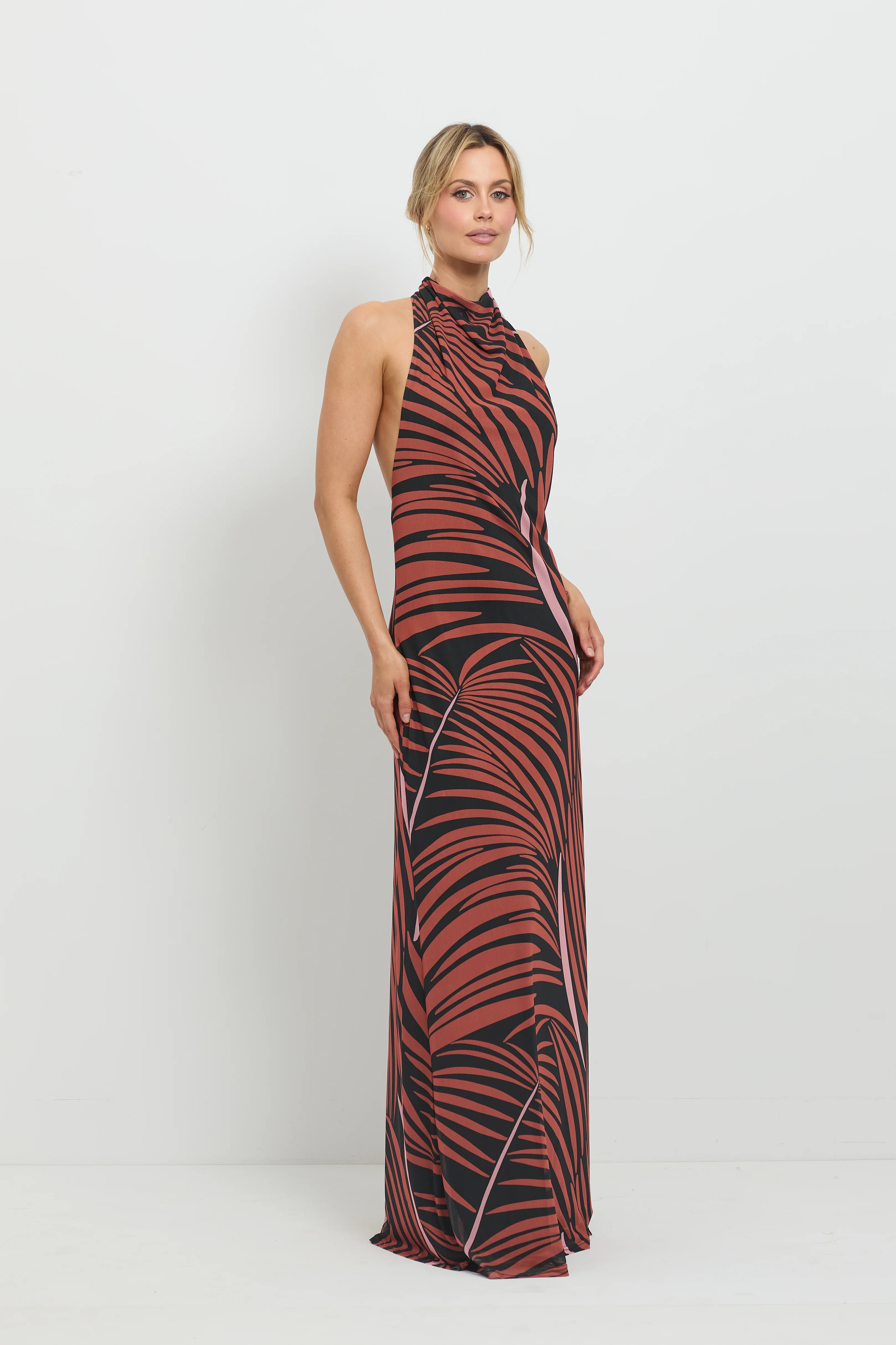 Pasduchas Tropico Funnel Maxi Dress - Sundown - Image 2