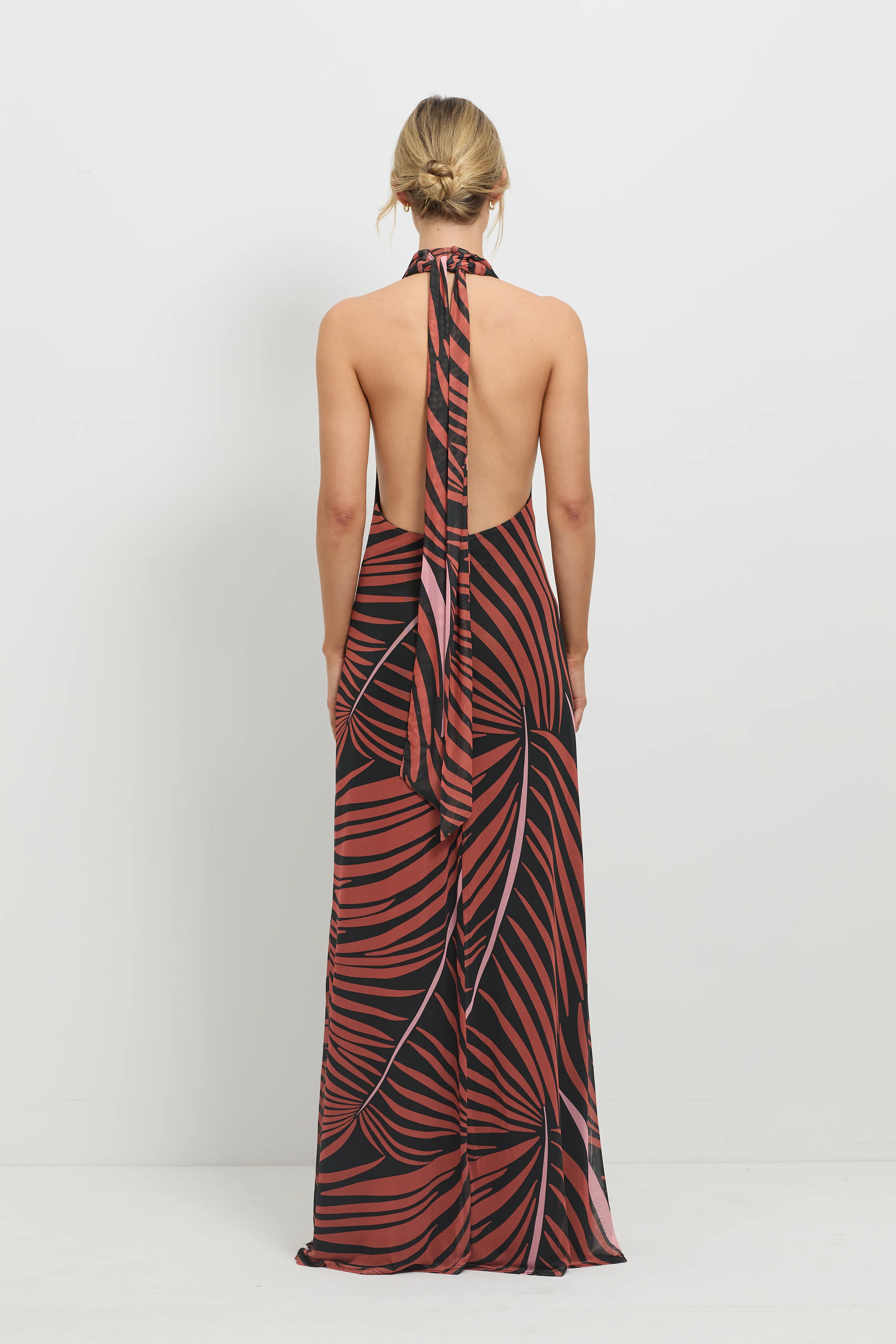 Pasduchas Tropico Funnel Maxi Dress - Sundown - Image 3
