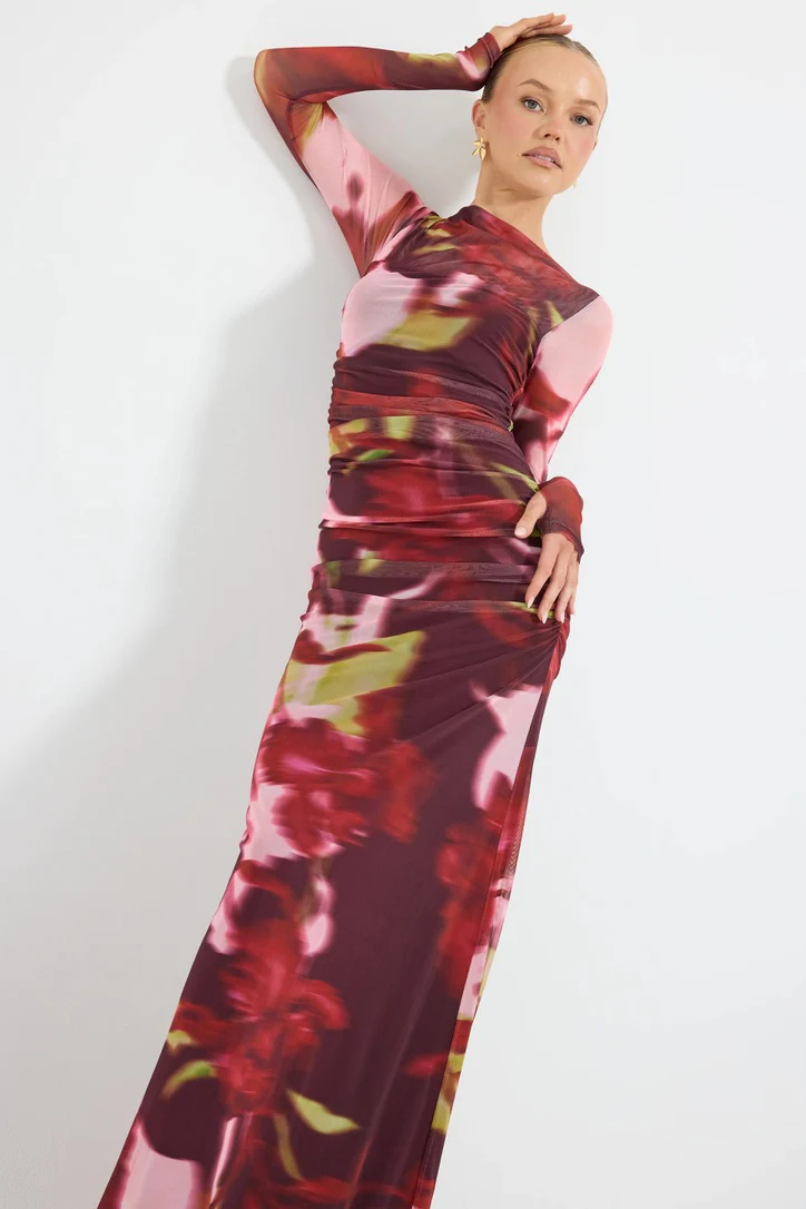 Pasduchas Zenith Maxi Dress - Blur Floral - Image 3