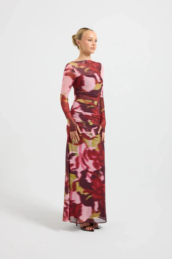 Pasduchas Zenith Maxi Dress - Blur Floral - Image 4