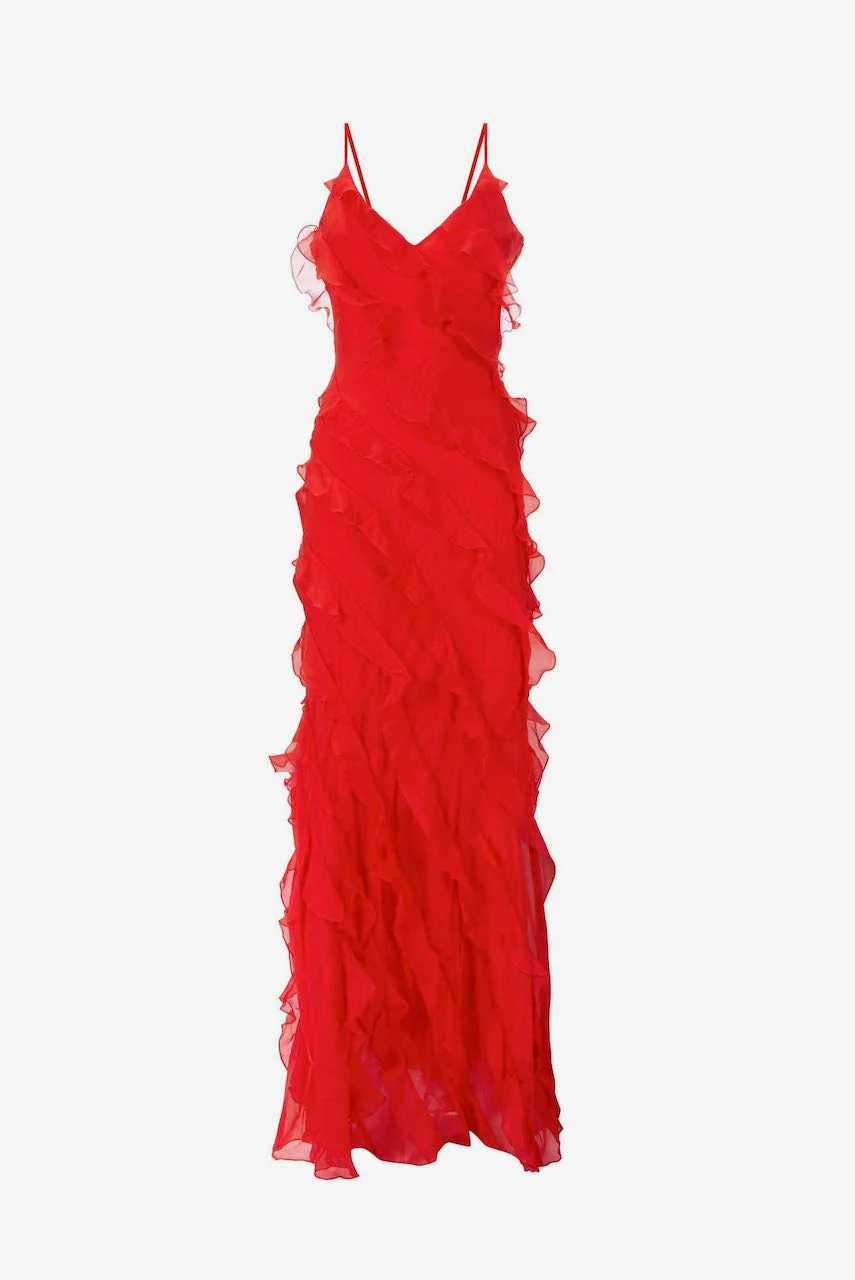 Rat & Boa Cecelia Dress - Red - Image 4