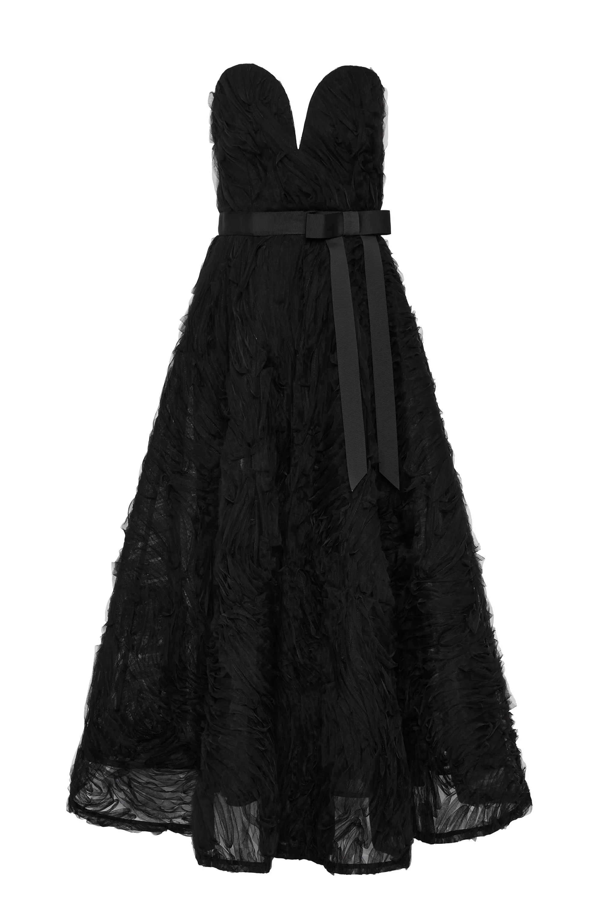 Rebecca Vallance Willow Midi Dress - Black