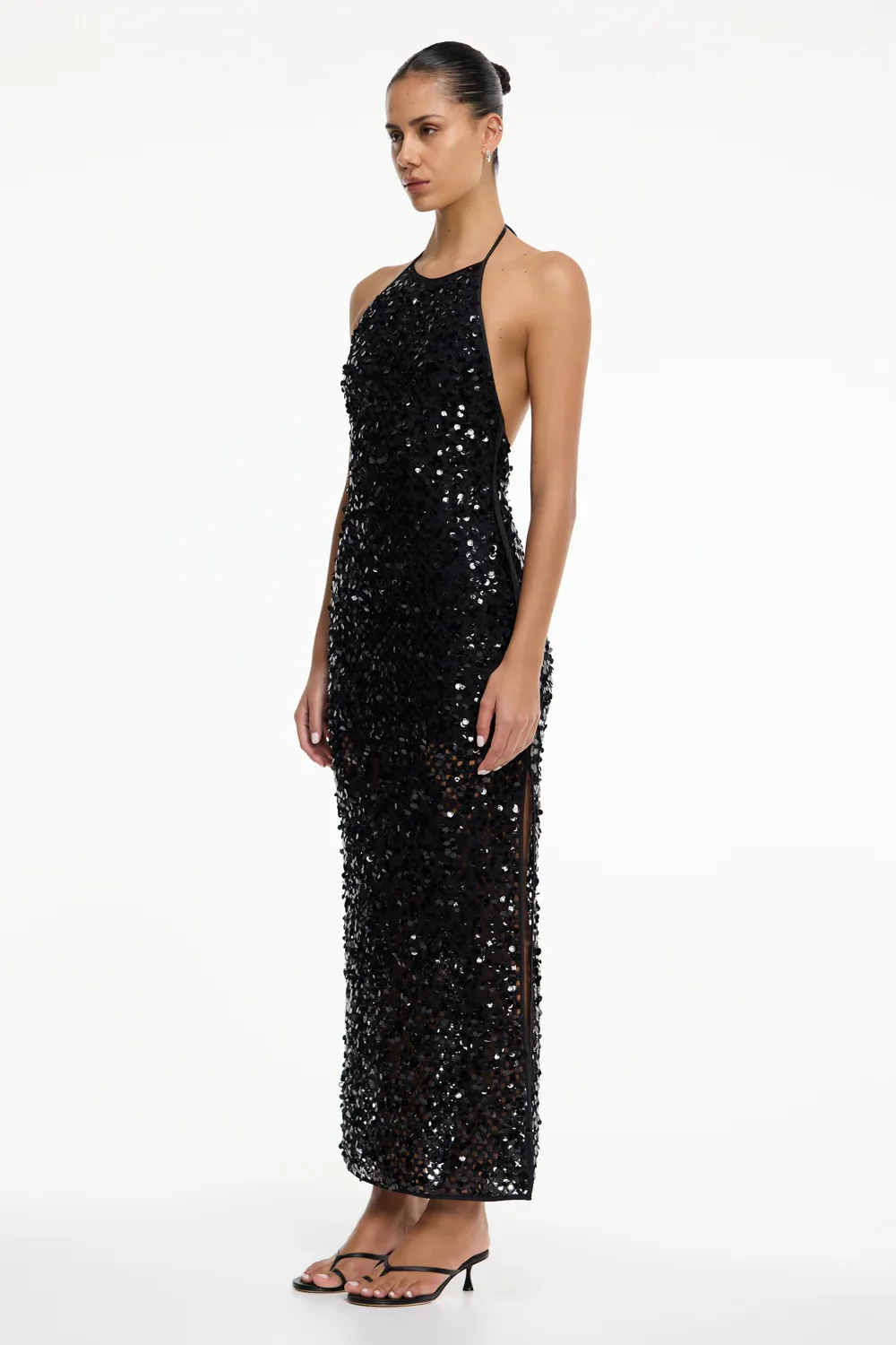 Significant Other Elliot Maxi Dress - Black - Image 3