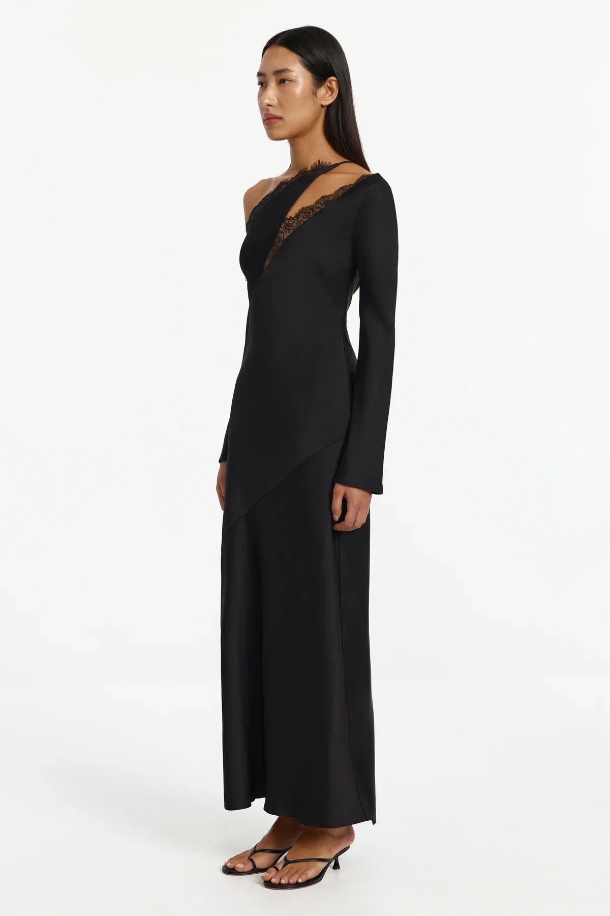 Significant Other Ellis Long Sleeve Maxi dress - Black - Image 2