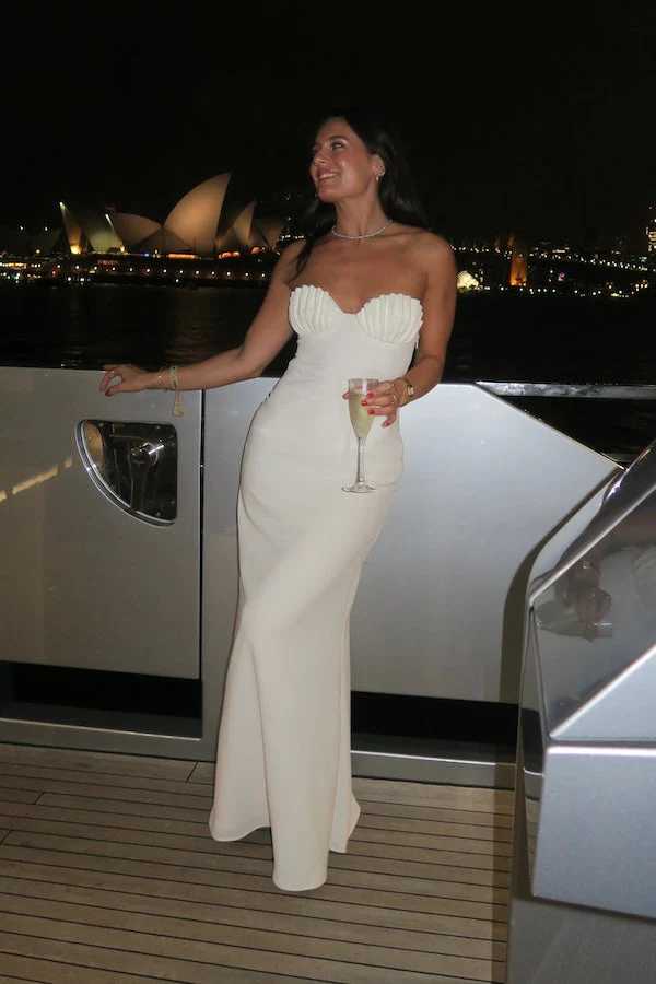 Sneaky Link Chelle Maxi Dress - White - Image 3
