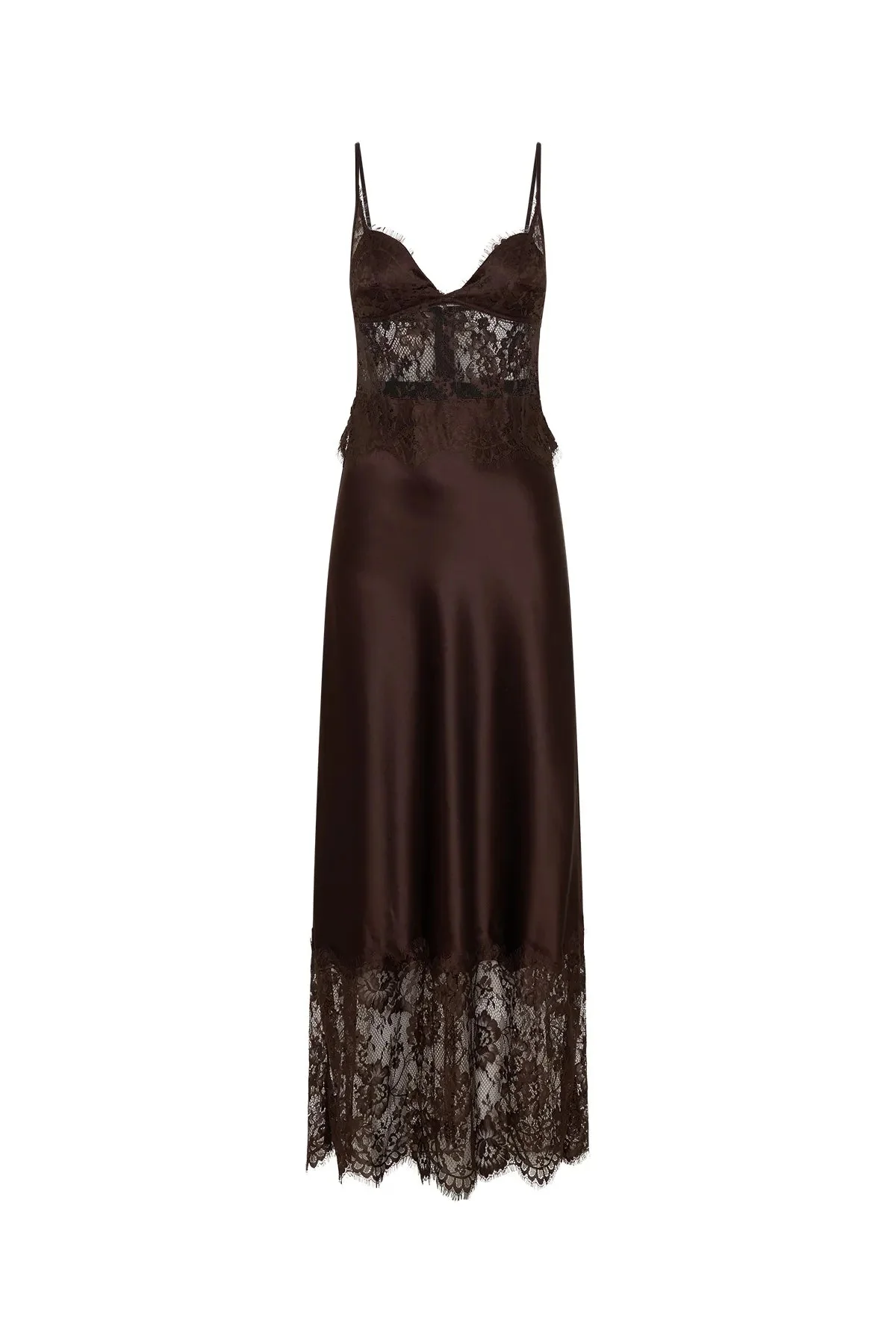 Sneaky Link Jaz Hand Maxi Dress - Chocolate - Image 6