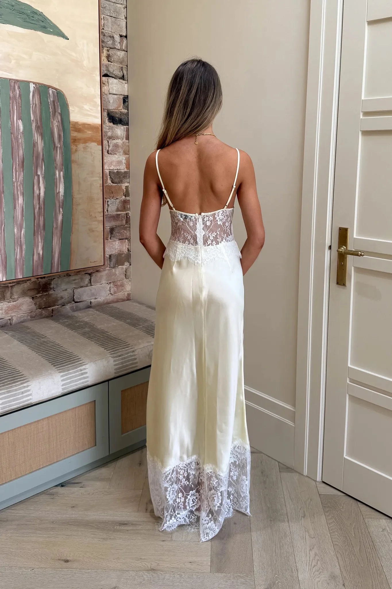 Sneaky Link Lilah Maxi Dress - Lemon - Image 6