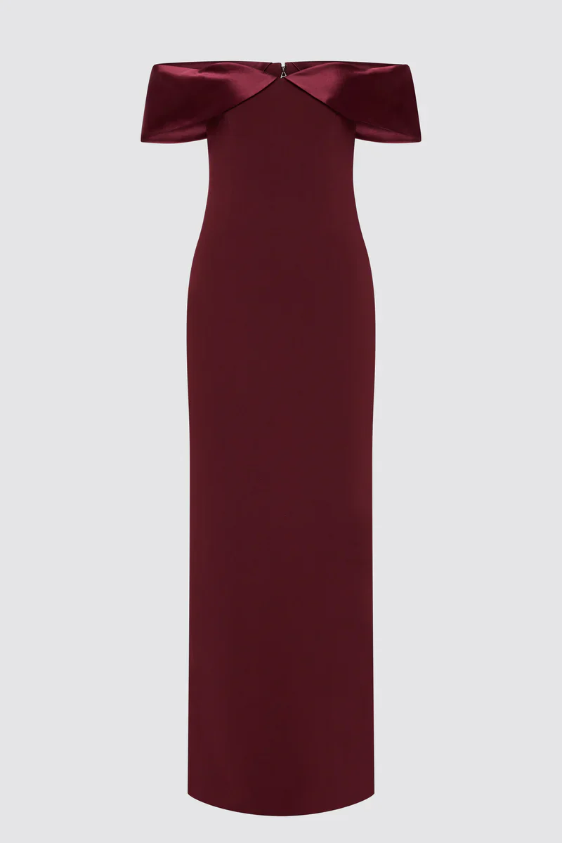 Sonya Alehi Dress - Merlot - Image 4