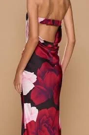 Sonya Alma Dress - Midnight Roses - Image 4