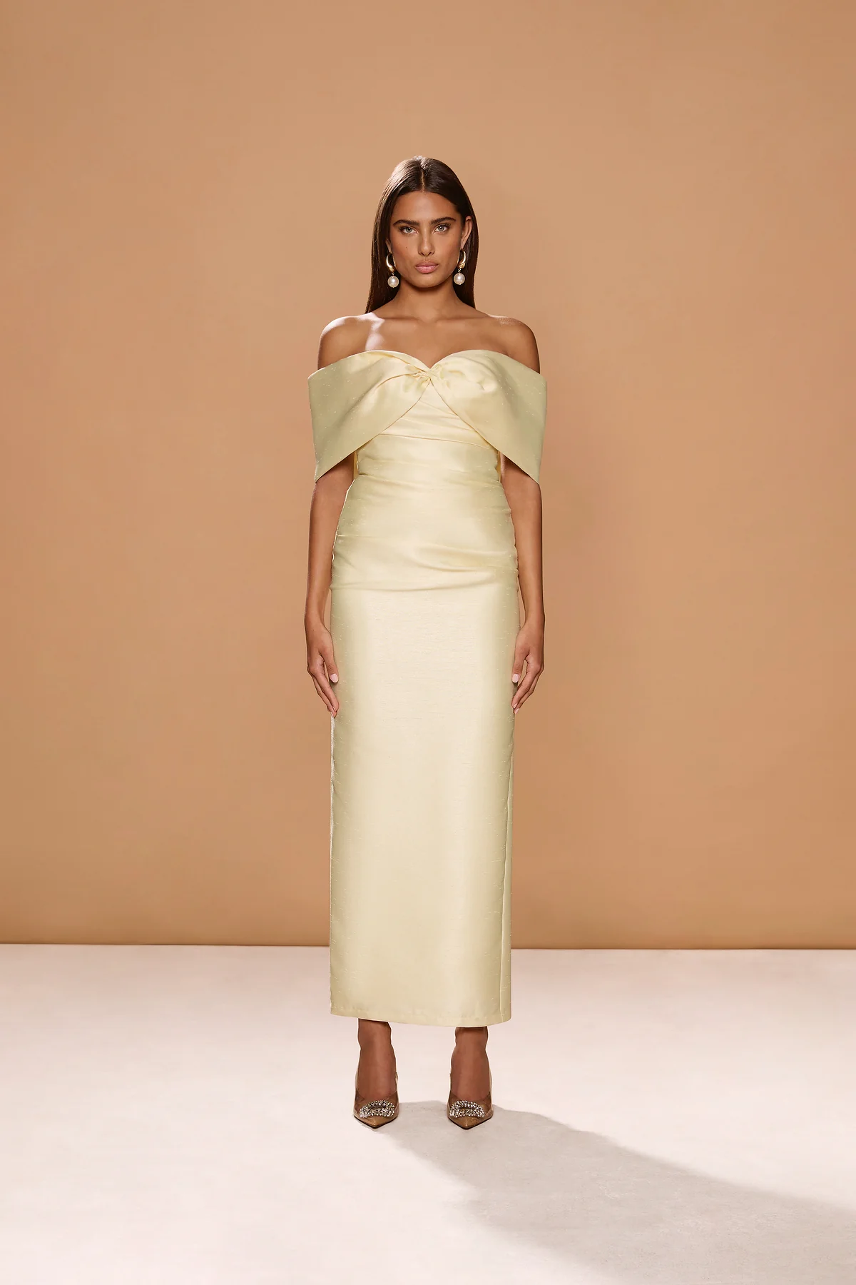 Sonya Aspen Gown - Butter