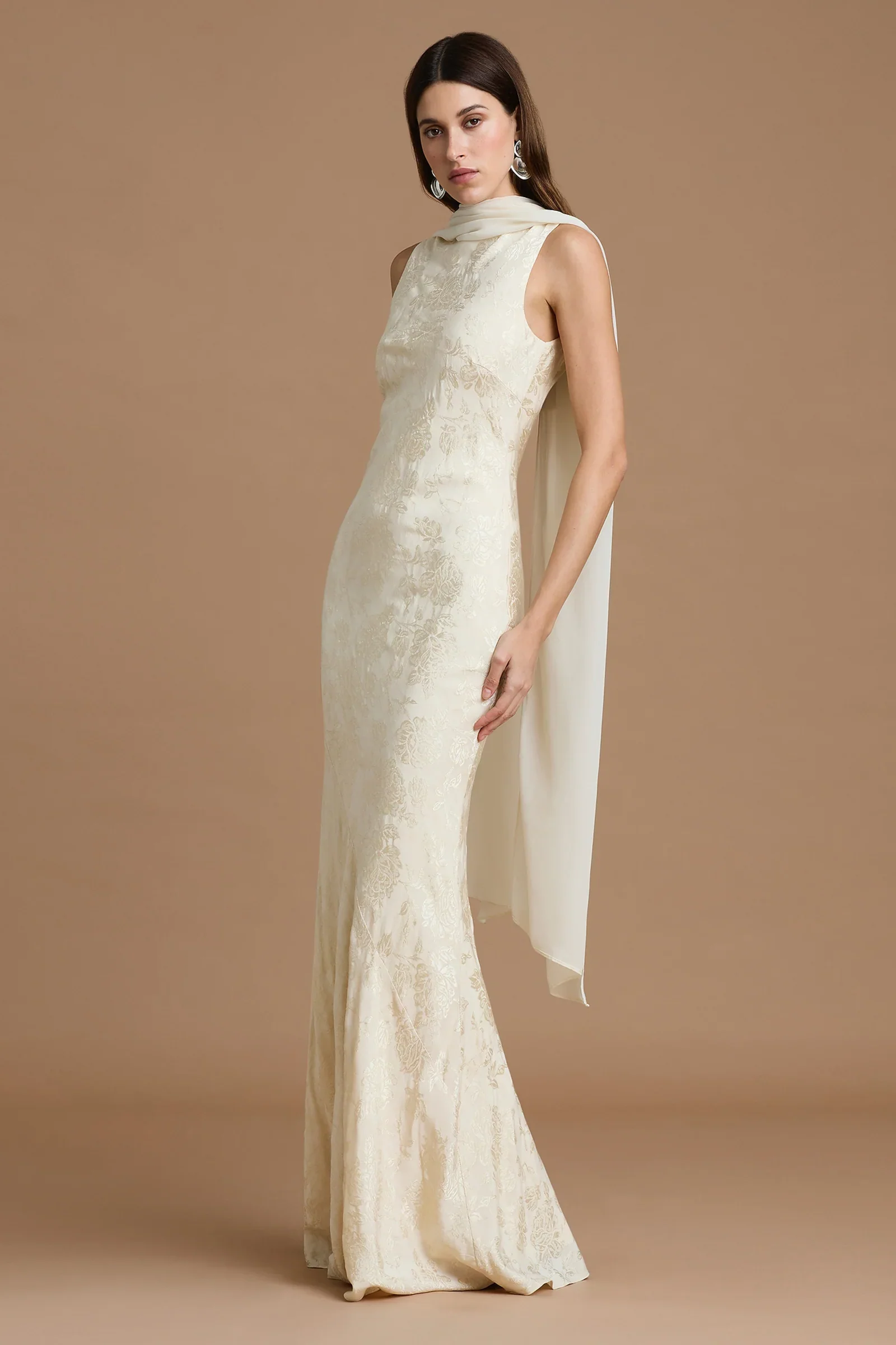 Sonya Athene Maxi Dress - Cream - Image 2