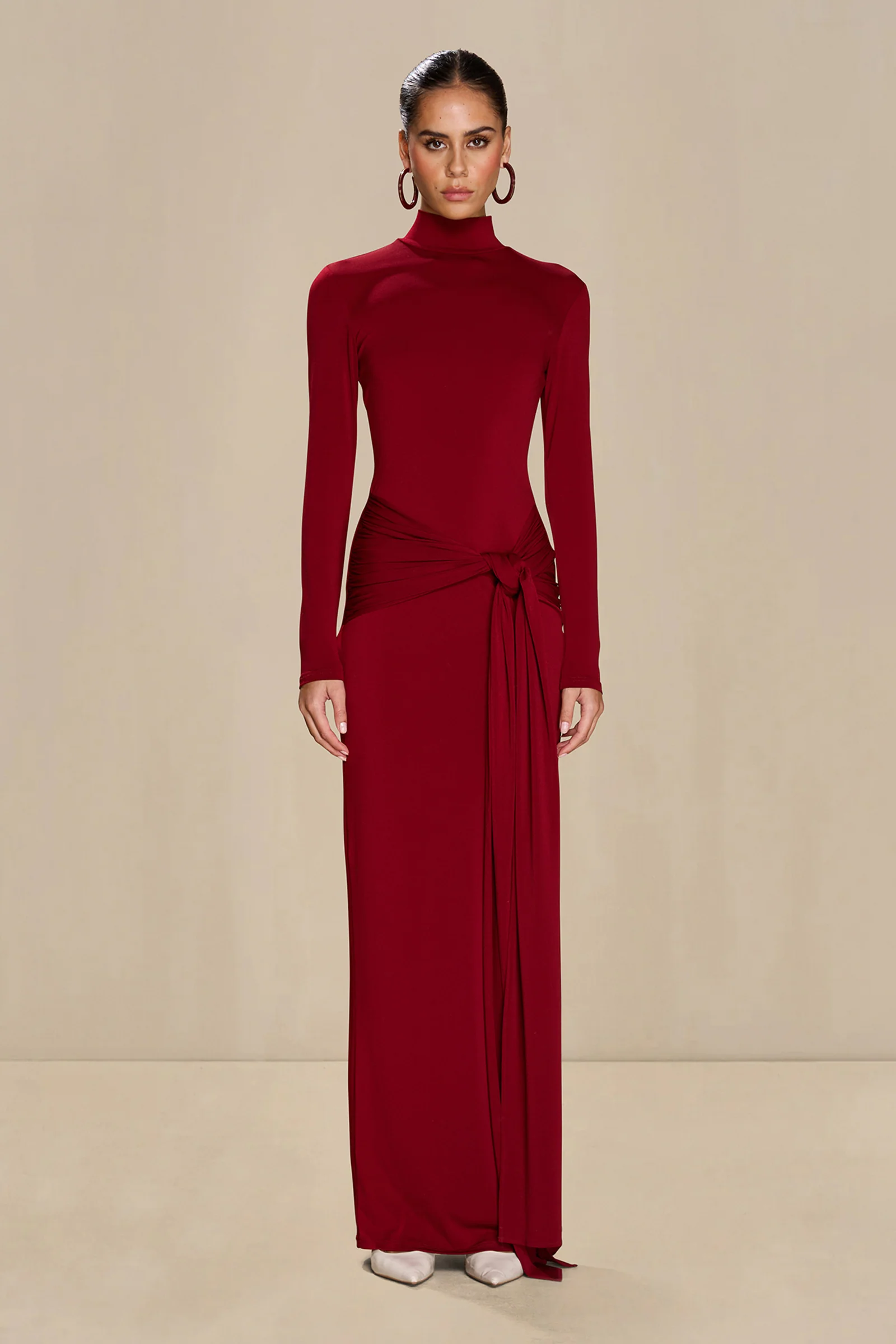 Sonya Aurelia Gown - Merlot