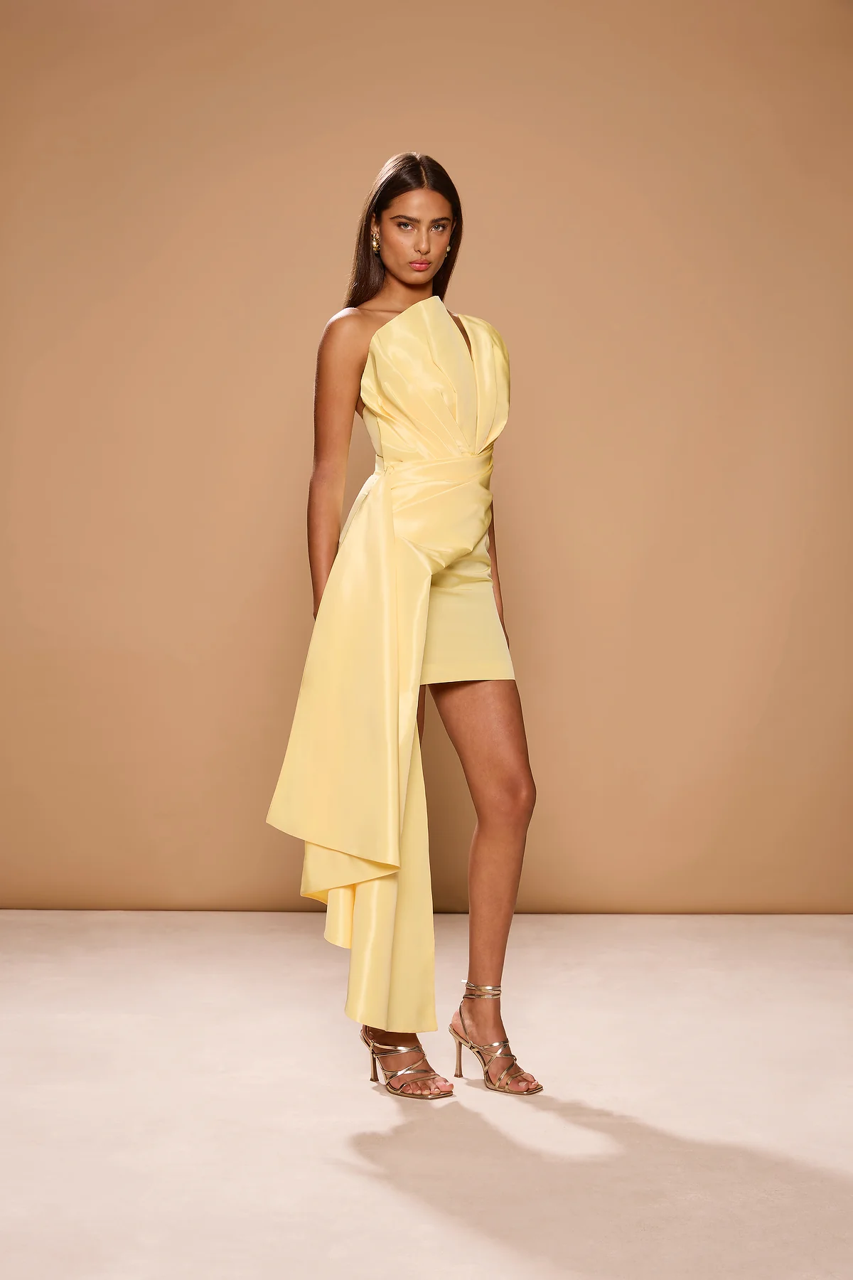 Sonya Jacques Mini Dress - Yellow - Image 2