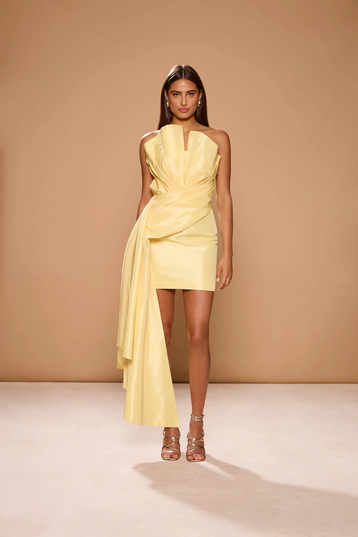 Sonya Jacques Mini Dress - Yellow - Image 3