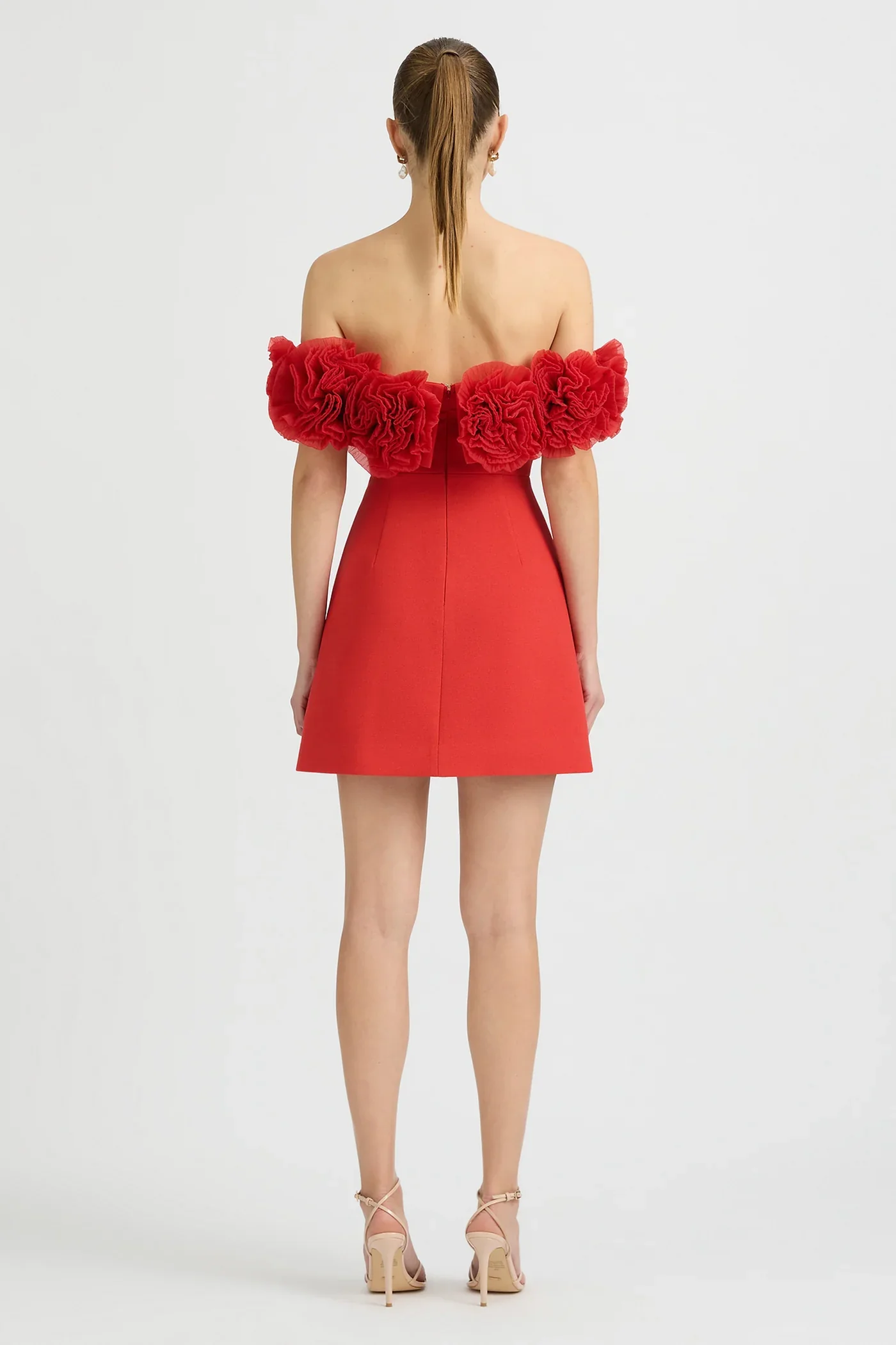 Sonya Nahla Mini Dress - Sorrento Red - Image 6