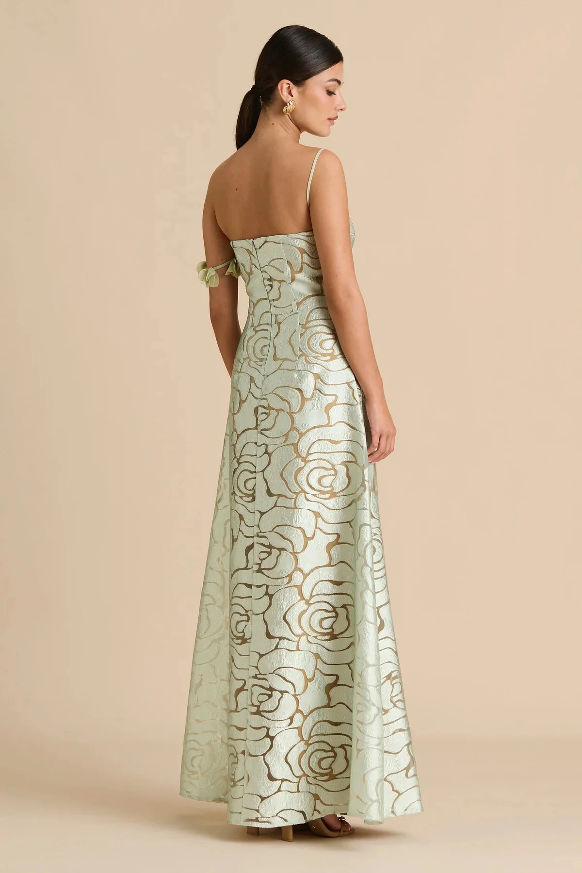 Sonya Paloma Gown - Eden Lace Pistachio Mint - Image 2