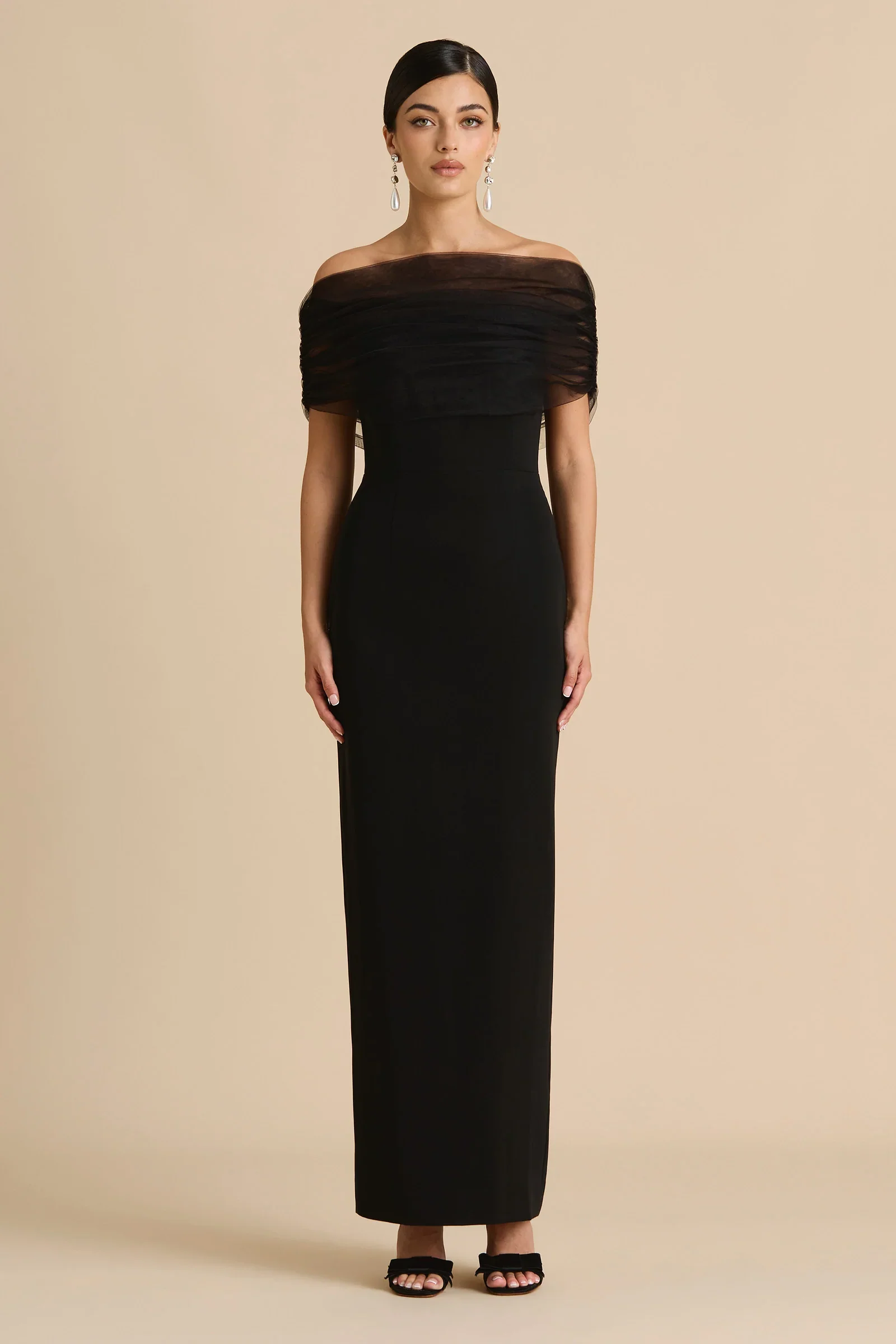 Sonya Romina Maxi Dress - Black