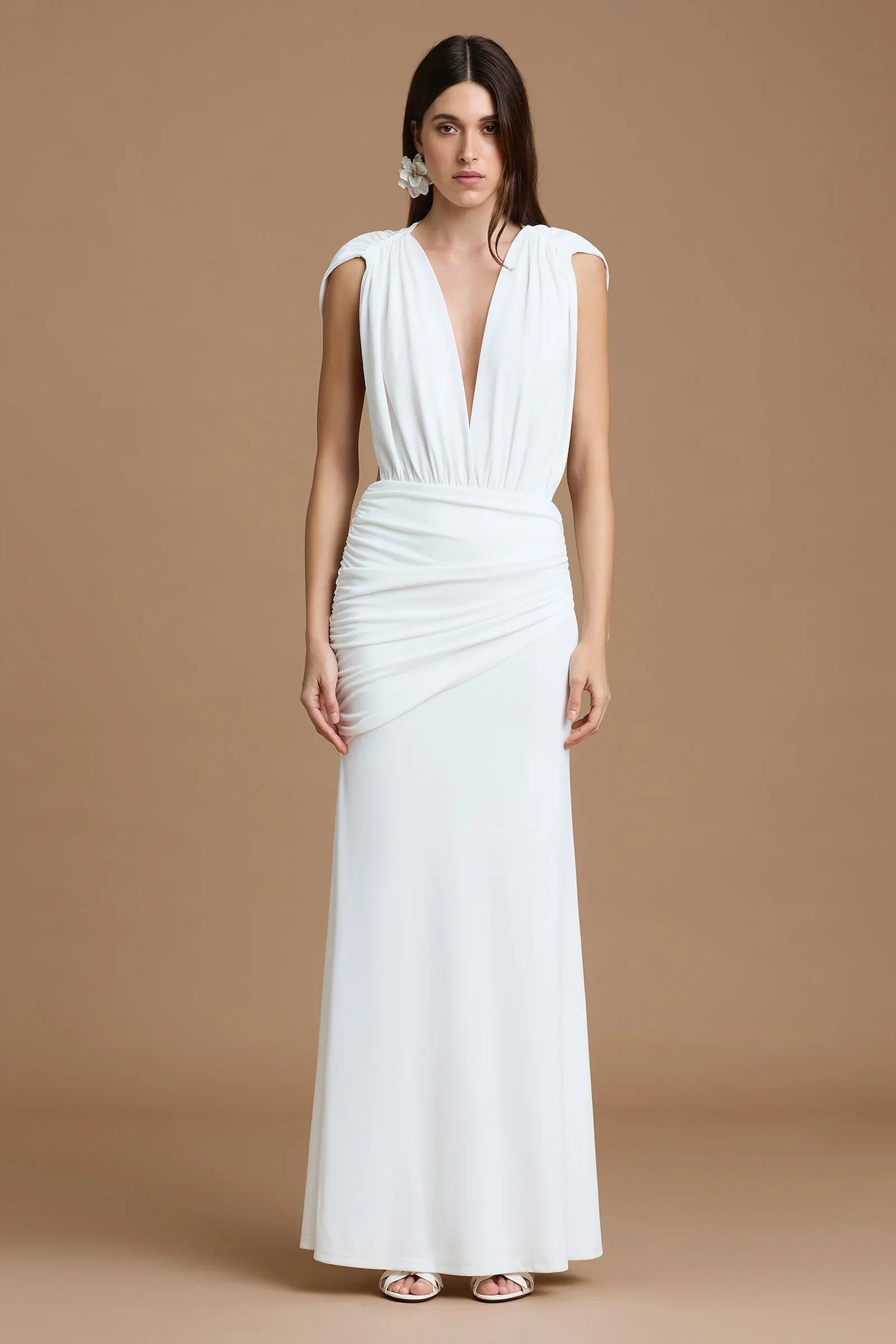 Sonya Sabine Maxi Dress - White