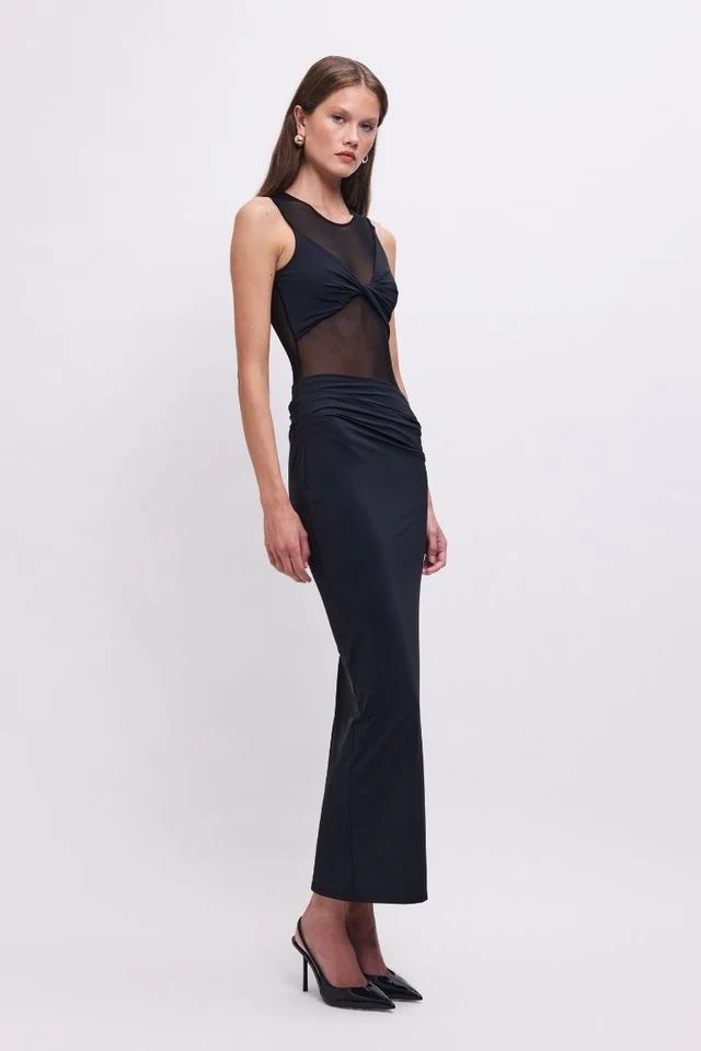 Suboo Auguste Sleeveless Maxi Dress - Black - Image 2