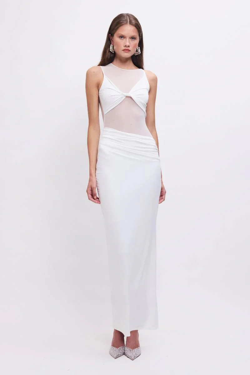 Suboo Auguste Sleeveless Maxi Dress - White