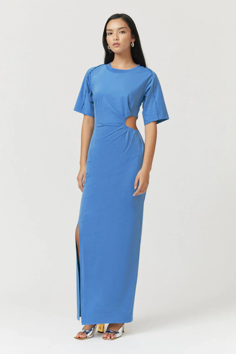 Suboo Barney Cut Out Maxi Dress - Blue - Image 2