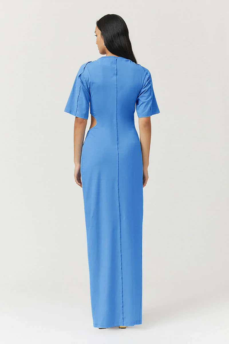 Suboo Barney Cut Out Maxi Dress - Blue - Image 3