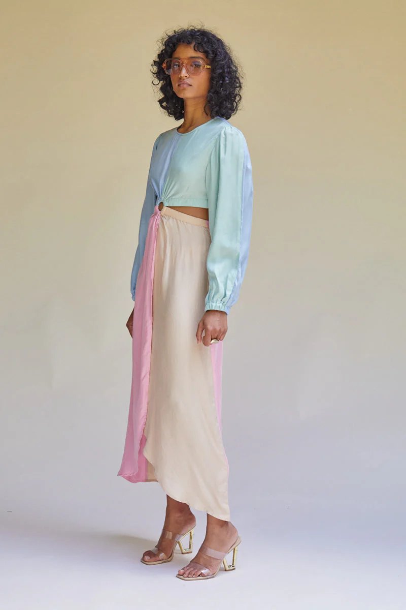 Suboo Calypso Long Sleeve Maxi Dress - Multi - Image 3