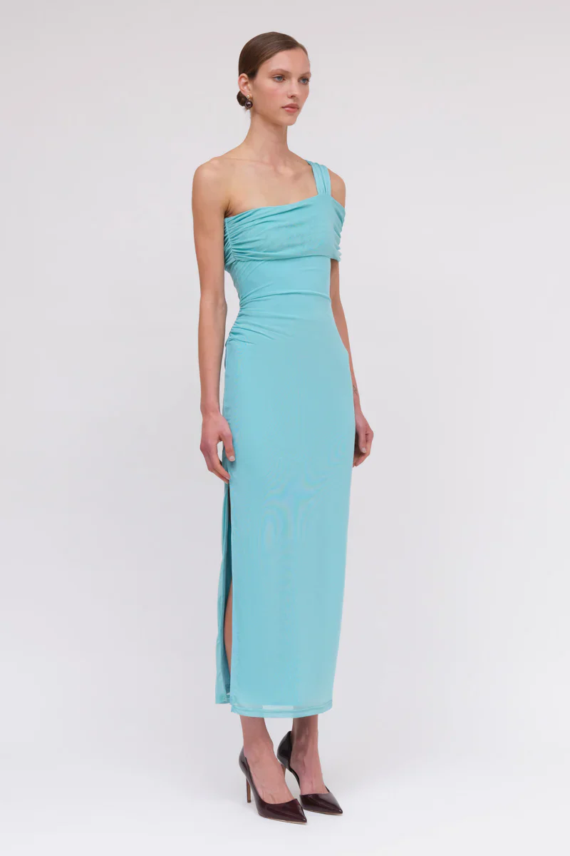 Suboo Christy Off Shoulder Maxi Dress - Turquoise - Image 2