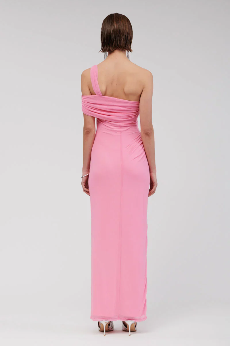 Suboo Christy Pink Off Shoulder Maxi Dress - Pink - Image 4