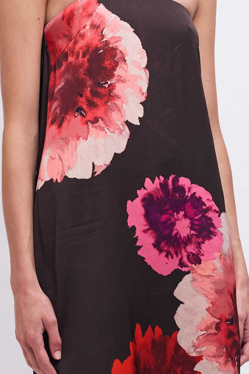 Suboo Frida Strapless Bustier Maxi Dress - Floral Print - Image 3