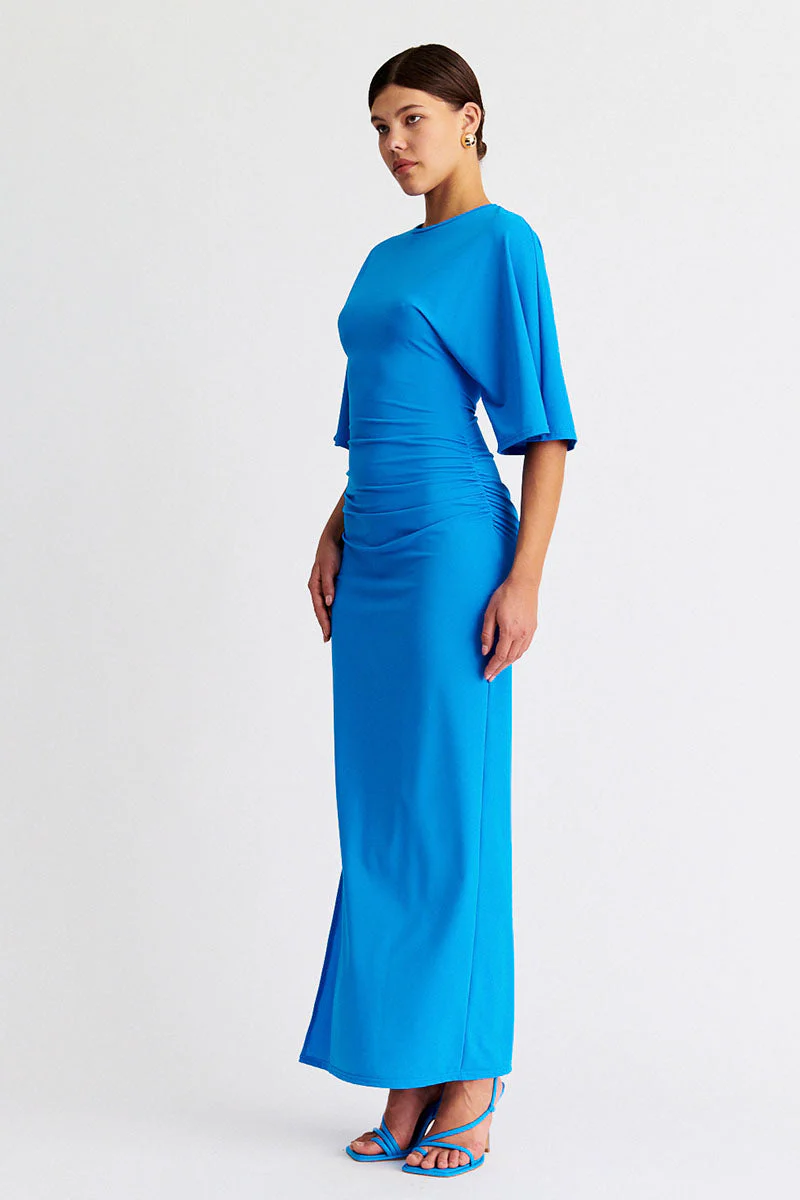 Suboo Ivy Cap Sleeve Maxi - Azure - Image 2