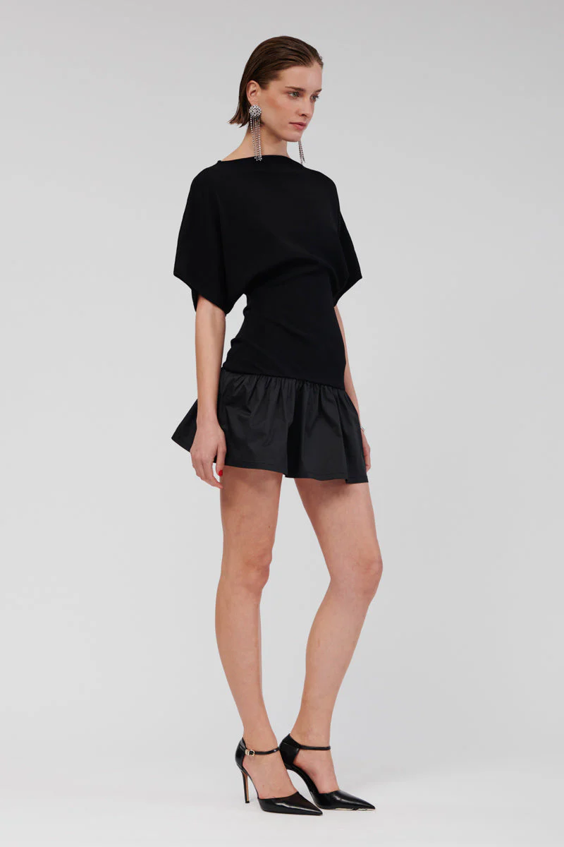 Suboo Naples Drop Waist Mini Dress - Black - Image 2