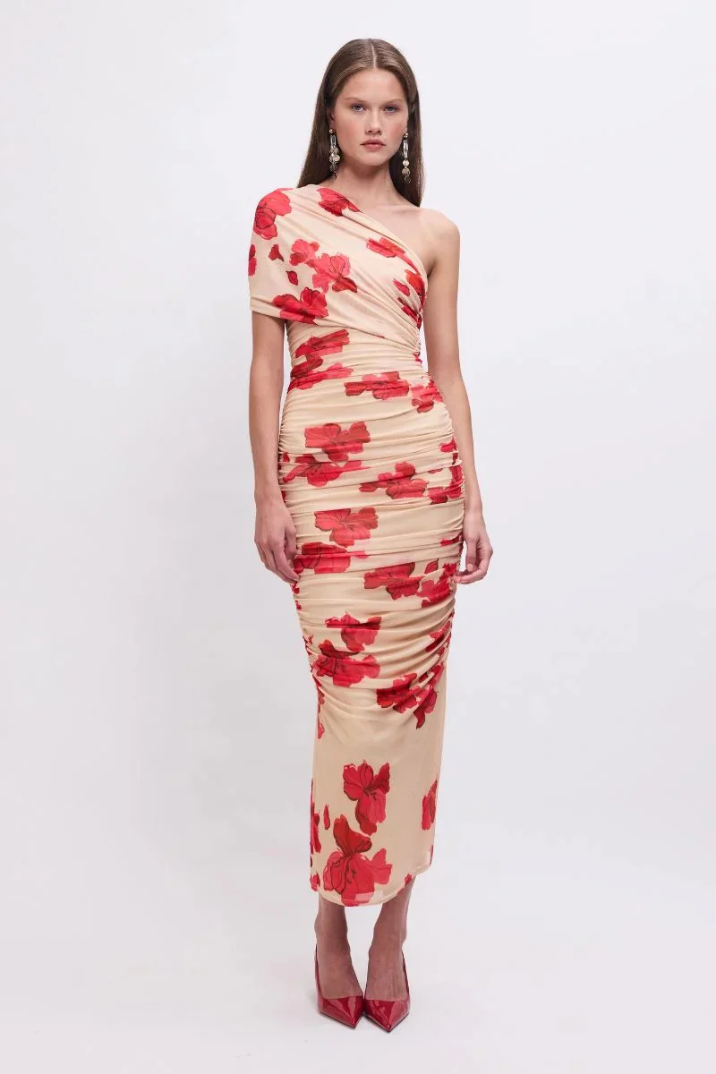 Suboo Suzie Mesh Maxi Dress - Floral