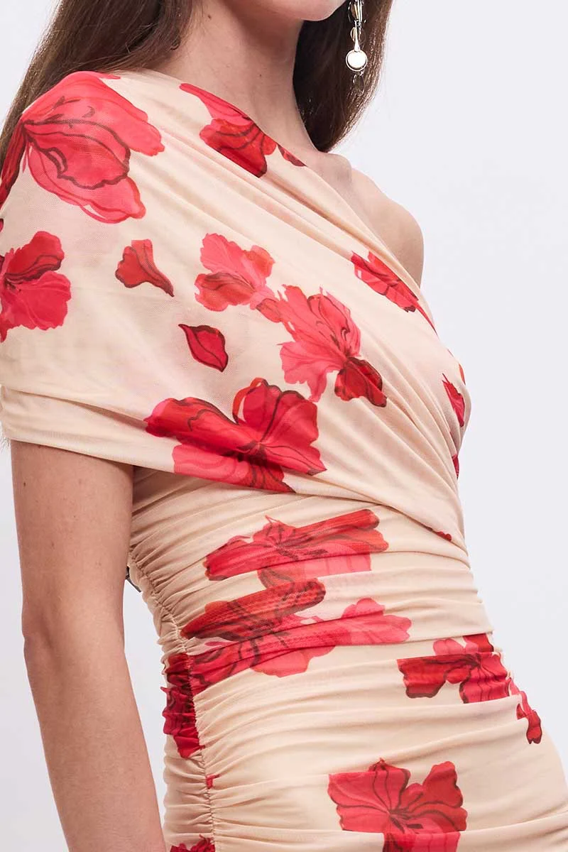 Suboo Suzie Mesh Maxi Dress - Floral - Image 3