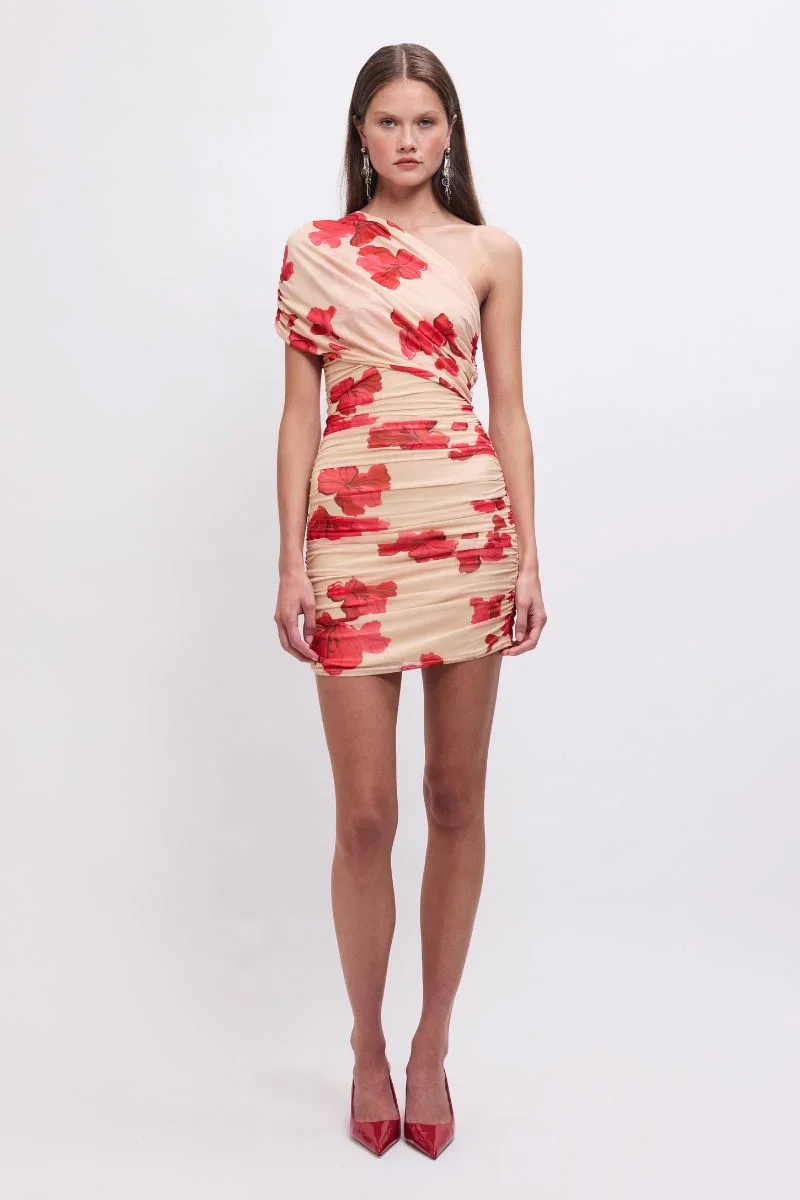 Suboo Suzie Mesh Mini Dress - Floral