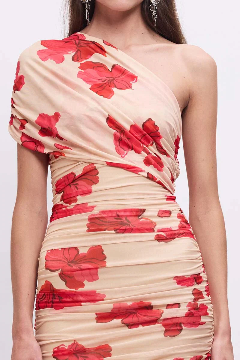 Suboo Suzie Mesh Mini Dress - Floral - Image 4