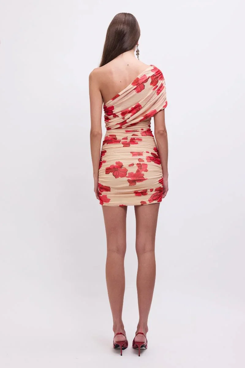 Suboo Suzie Mesh Mini Dress - Floral - Image 5