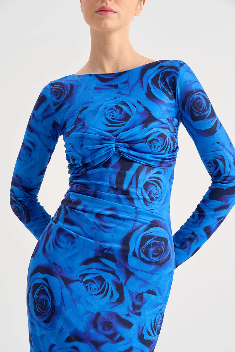 Suboo Verona Long Sleeve Maxi - Blue Rose - Image 3