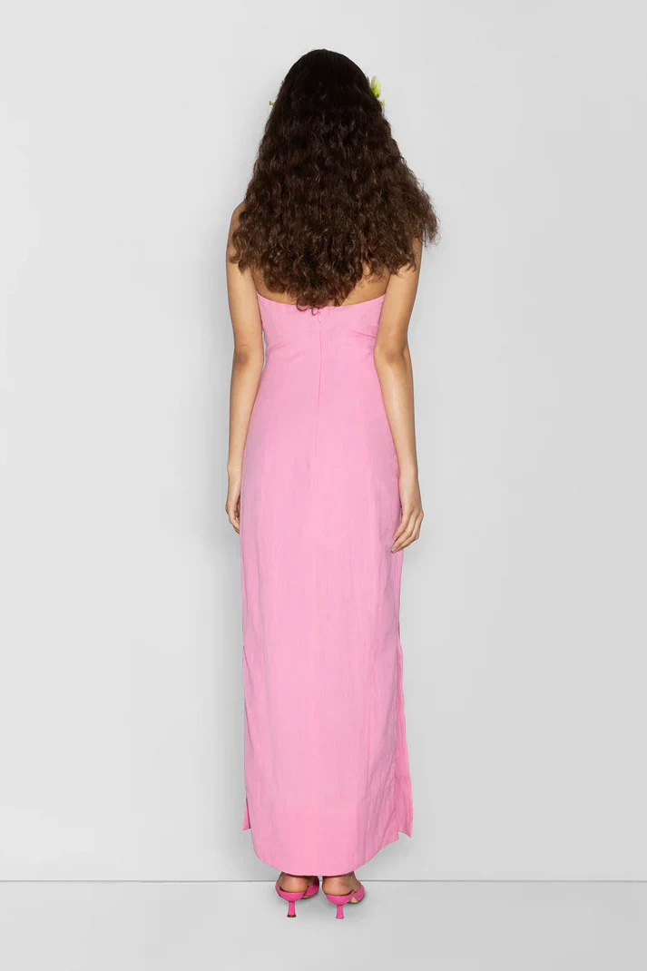 The Wolf Gang Filipa Embroidered Maxi Dress - Floss - Image 5