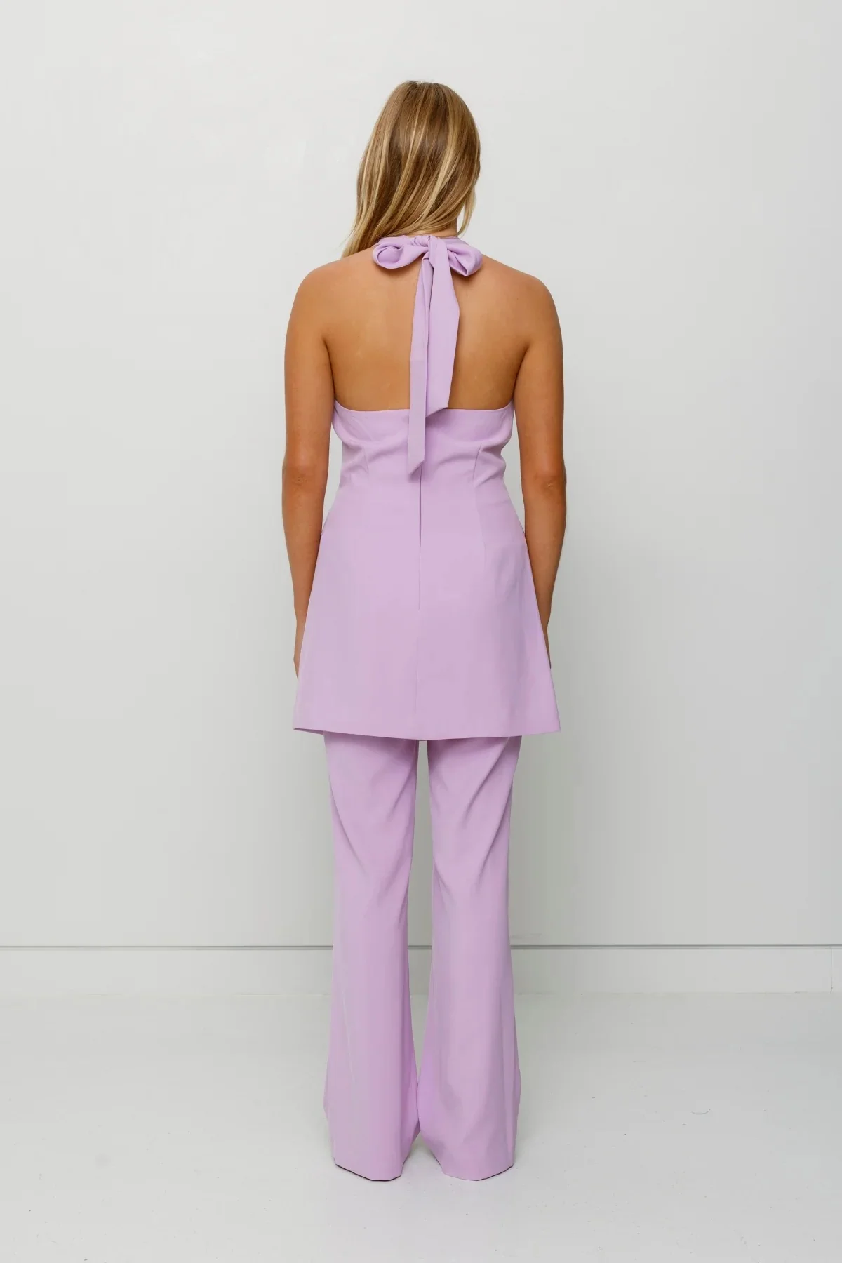 The Wolf Gang Inka Mini Vest Dress - Lavender - Image 6
