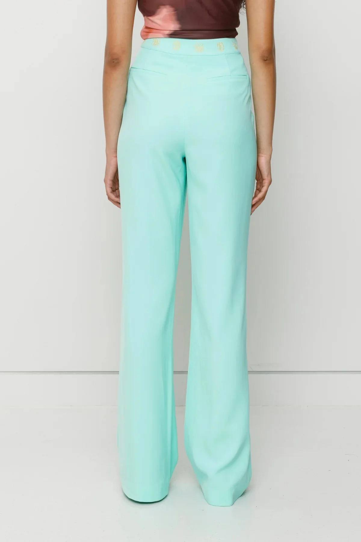 The Wolf Gang Inka Pant - Aqua - Image 3