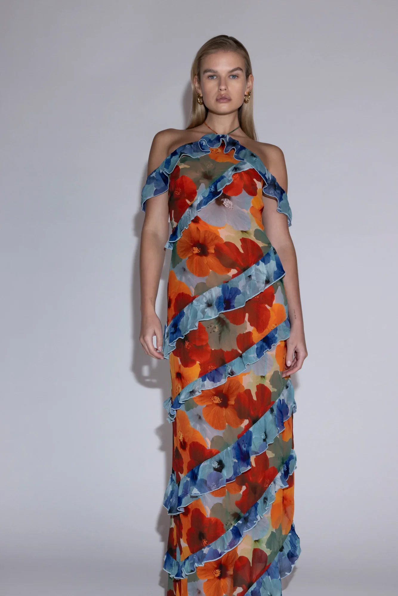The Wolf Gang Isola Maxi Dress - Floral - Image 3