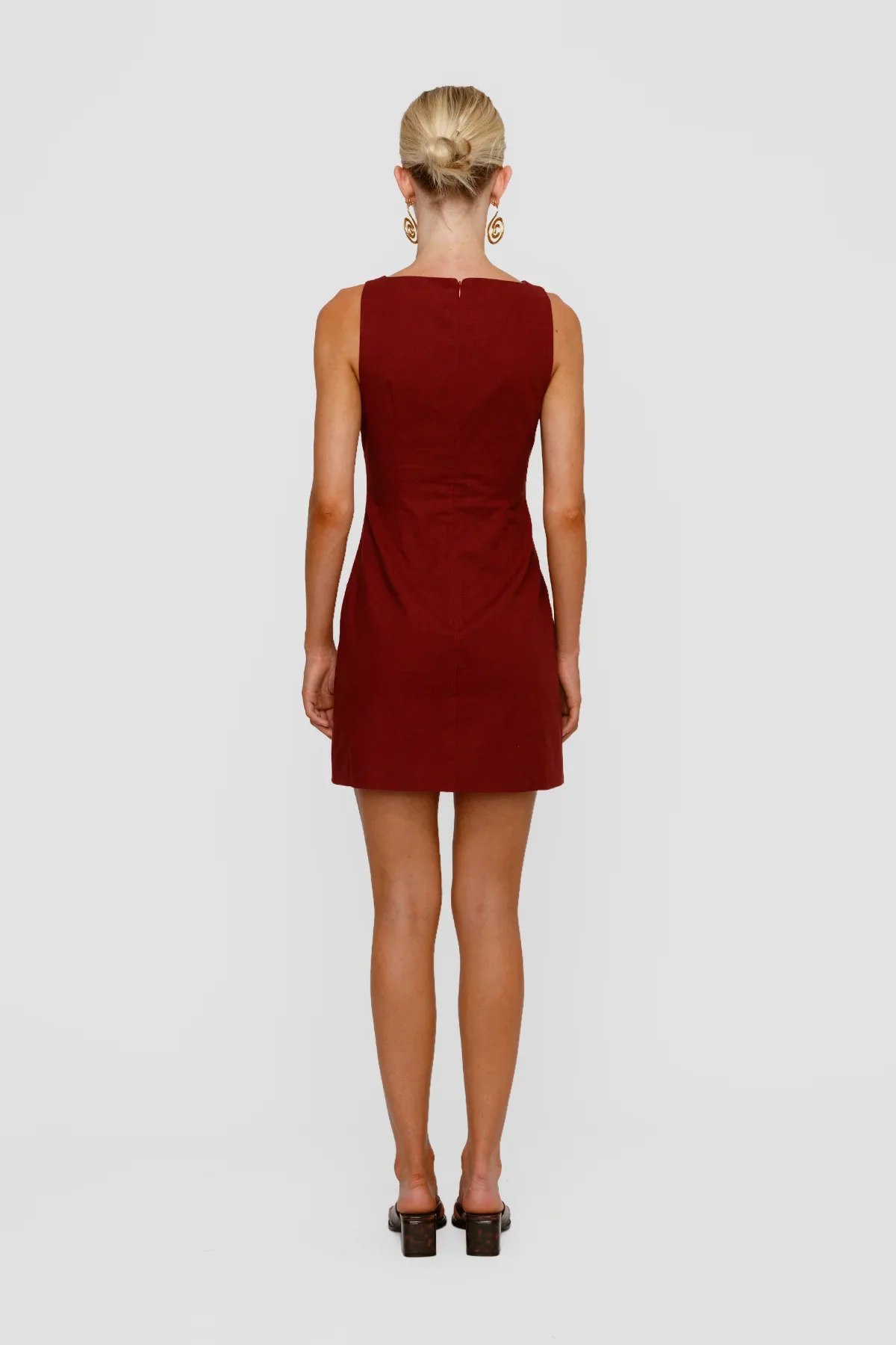 The Wolf Gang Lera Mini Dress - Magenta - Image 3