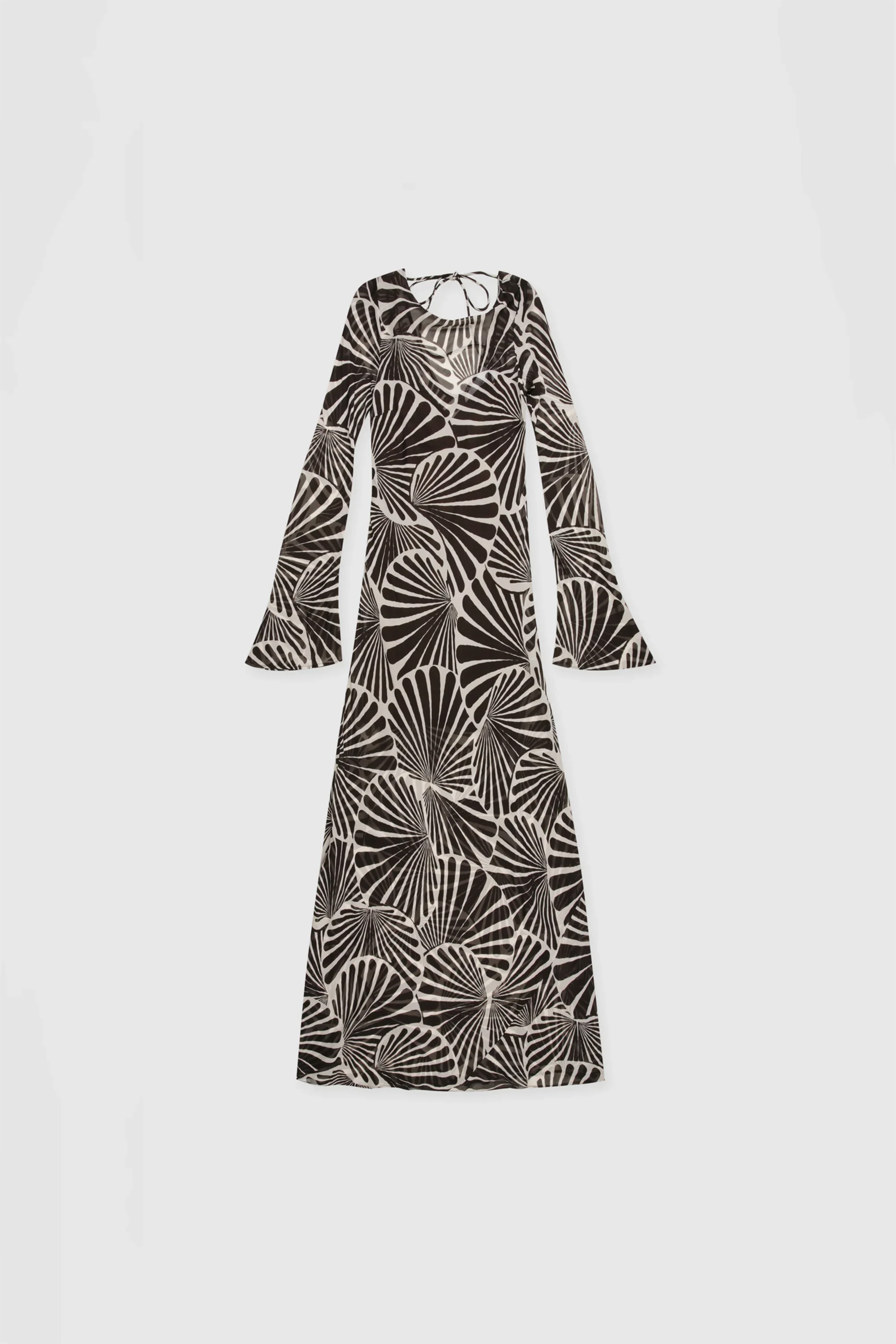 The Wolf Gang Lottie Maxi Dress - Cocoa Shell - Image 9