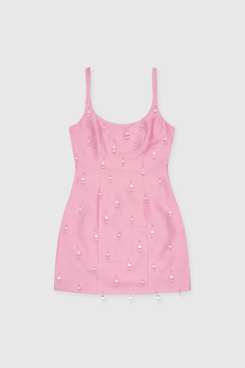 The Wolf Gang Luvia Beaded Mini Dress - Floss - Image 7
