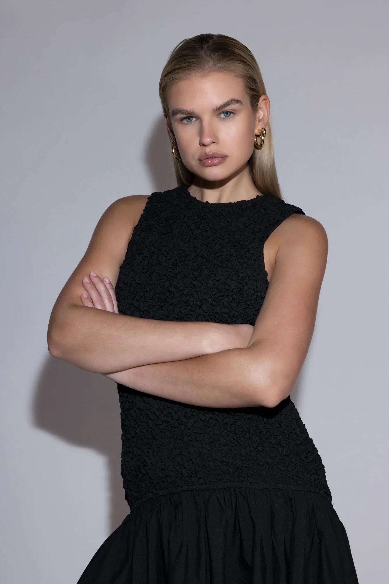 The Wolf Gang Marisol Midi Dress - Noir - Image 5